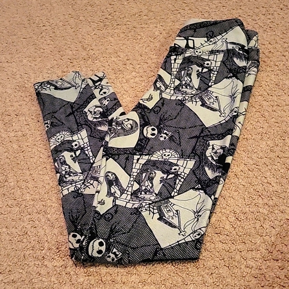 Nightmare Before Christmas LuLaRoe Tween Leggings